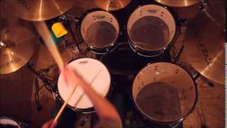 Drum cover  Damien Saez  Jaccuse [upl. by Aksehcnarf]