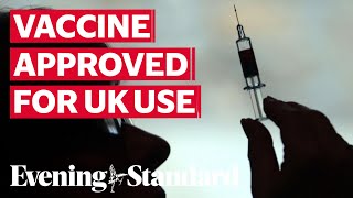 PfizerBioNTech Covid vaccine approved for UK use making UK first country to have jab approval [upl. by Armbrecht713]