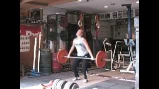 Hang Power Snatch Demo [upl. by Stokes]