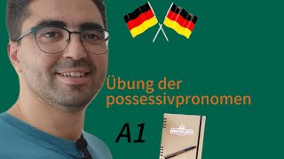 übung der possessivpronomen 2 [upl. by Ydniahs75]