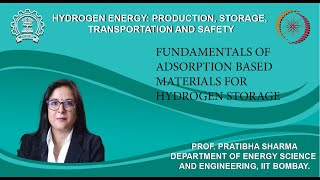 Lecture 44 Fundamentals of Adsorption based Materials for Hydrogen Storage [upl. by Nogas]