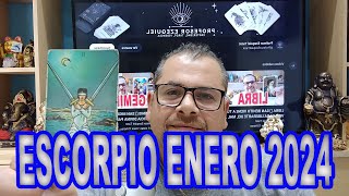 ESCORPIO ♏️ HOROSCOPO ENERO 2024 LECTURA DE LA RUEDA ASTROLOGICA [upl. by Carlstrom]