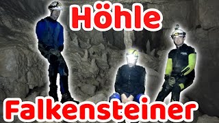 Falkensteiner Höhle  aktive Wasserhöhle  bis zur Königshalle  durch den Siphon getaucht [upl. by Mayberry606]