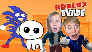 ROBLOX EVADE Are We Better Than FLAMINGO Kjar Crew Roblox [upl. by Photima]