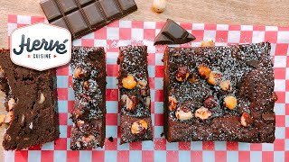 RECETTE ENORME  BROWNIE CHOCOLAT PATATE DOUCE [upl. by Adnalahs]