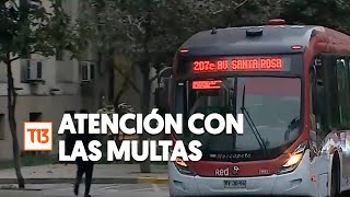 Multas en 50 nuevos puntos por usar vía de buses estos son los sectores [upl. by Notlim663]