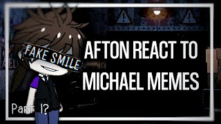 Aftons react to Michael Afton  Angst  First Afton Vid  Shean Gacha [upl. by Legnaesoj951]