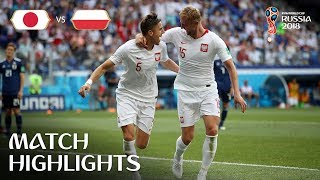 Japan v Poland  2018 FIFA World Cup  Match Highlights [upl. by Bram259]