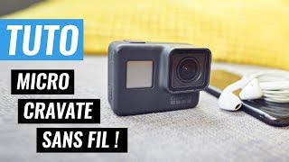 MICRO CRAVATE SANS FIL POUR GOPRO AVEC MYK [upl. by Einahpts401]