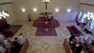 Solemn High Mass Traditional Latin Mass at St Thomas Aquinas Seminary [upl. by Joris]