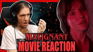 Malignant 2021 MOVIE REACTION First Time Watching  ABSOLUTELY INSANE [upl. by Debor34]