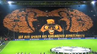 Increíble salida de los los hinchas del Borussia Dortmund [upl. by Anavas]