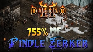 Best Pindle Runner in the Game  Pindle Zerker  Diablo 2 [upl. by Eannyl352]