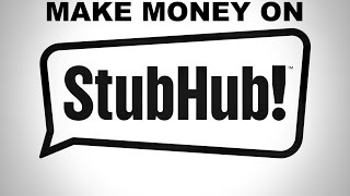 How to make money online selling  reselling tickets on Stubhub and Ticketmaster [upl. by Yuzik]