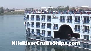 MS Stephanie Nile Cruise LuxorAswan  NileRiverCruiseShipscom [upl. by Ecitnirp]