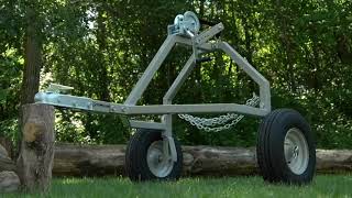 Strongway ATV Log Skidding Arch  1000Lb Capacity  18In Diameter  51962STR  Features [upl. by Nuncia]