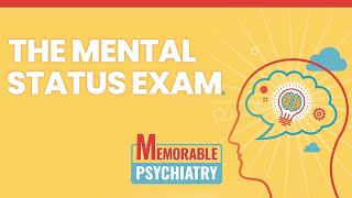 Mental Status Exam Mnemonics Memorable Psychiatry Lecture [upl. by Banky]