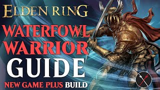 Elden Ring Katana Hand of Malenia Build Guide  How to build a Waterfowl Warrior NG Guide [upl. by Aissert36]