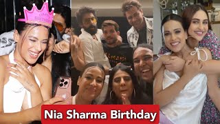 Nia Sharma Birthday Celebration With Ravi Dubey Arjun Bijlani Shalin Bhanot Krystle DSouza [upl. by Althea162]