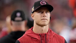 Huge Christian McCaffrey injury update with San Francisco 49ers fearing RB may mis entire NFL season [upl. by Gnuhp]