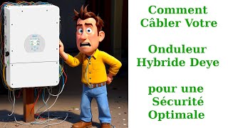 Comment Câbler Votre Onduleur Hybride Deye 8 kW pour une Sécurité Optimale [upl. by Avehsile]