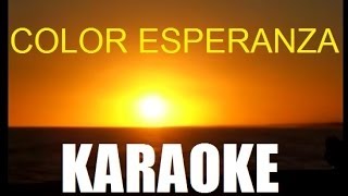 KARAOKE Color Esperanza [upl. by Rayham552]