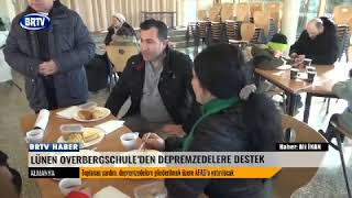 Lünen Overbergschuleden Depremzedelere destek [upl. by Leroy]