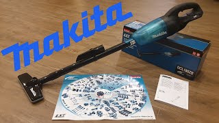 Makita DCL180ZB akkumulátoros porszívó 18V LXT Liion [upl. by Anuaf]