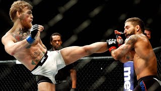 Conor McGregor vs Chad Mendes  UFC 189 Hook Knockout [upl. by Boulanger595]