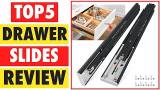 Top 5 Best Drawer Slides in 2024  Best Drawer Slide Rail 2024 [upl. by Arrat]