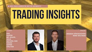 Gold nach Korrektur weiter aufwärts Trading Insights Webinar vom 23052024 [upl. by Silva]