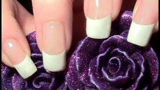 French Manicure leicht gemacht   Saubere Smileline Tutorial  French Nägel selber machen [upl. by Natehc]