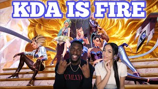 KDA  MORE ft Madison Beer GIDLE Lexie Liu Jaira Burns Seraphine Official Video REACTION [upl. by Akinet200]