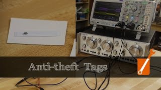 How antitheft tags work  magnetostriction [upl. by Lorrac]