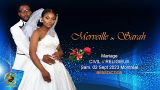 MARIAGE CONGOLAIS AU CANADA MERVEILLE ET SARAH [upl. by Ruyle]