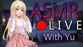 🔴Yus ASMR Live🔴😴💤Monday SleepHelper  Destressing Tingle Tangles 💤😴 [upl. by Acim]