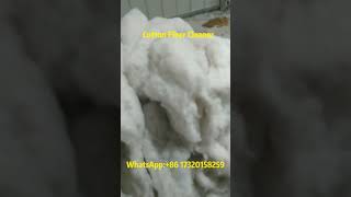 Cotton Fiber Cleaner raw cotton is transformed into clean usable fibers ready for production [upl. by Ibmat]