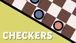 Checkers  2 Player Games [upl. by Eirahcaz44]