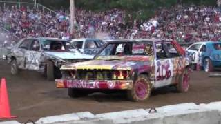 Demolition Derby at the Barnstable County Fair 72209 [upl. by Nored]