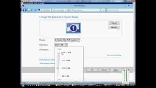 How to adjust screen resolution in Microsoft Windows Server 2012 [upl. by Modnarb]