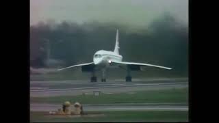 Concorde Take off London Heathrow In 1976 [upl. by Leina]