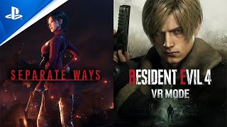 Resident Evil 4  DLC Reveal Trailer  PS5 PS4 amp PS VR2 Games [upl. by Gabbey]