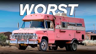 10 Worst American RVs And Motorhomes in US History [upl. by Herv]