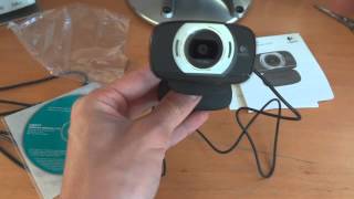 Overview amp Unboxing  Logitech C615 Webcam  By TotallydubbedHD [upl. by Maryanne]