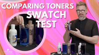 How to TONE HAIR with Different Toners 💃 The Breakdown with Ian  Schwarzkopf Professional [upl. by Kenwrick]