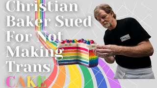 Christian Baker Sued For Not Making Trans Cake [upl. by Erihppas487]