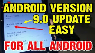 How To Change Android Version In 90 Android P Update For All Android [upl. by Hanson]