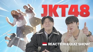 Korean guys JKT48 MV reaction quiz show ｜ Masa Depan yang Menyilaukan Mata [upl. by Keen946]