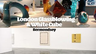 London Glassblowing amp White Cube Gallery  Bermondsey London  March 2024  Christine Shalom [upl. by Conal769]