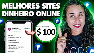 Como Ganhar DINHEIRO ONLINE Com Site Que Paga Em Dólar 100 Grátis [upl. by Kauffman]